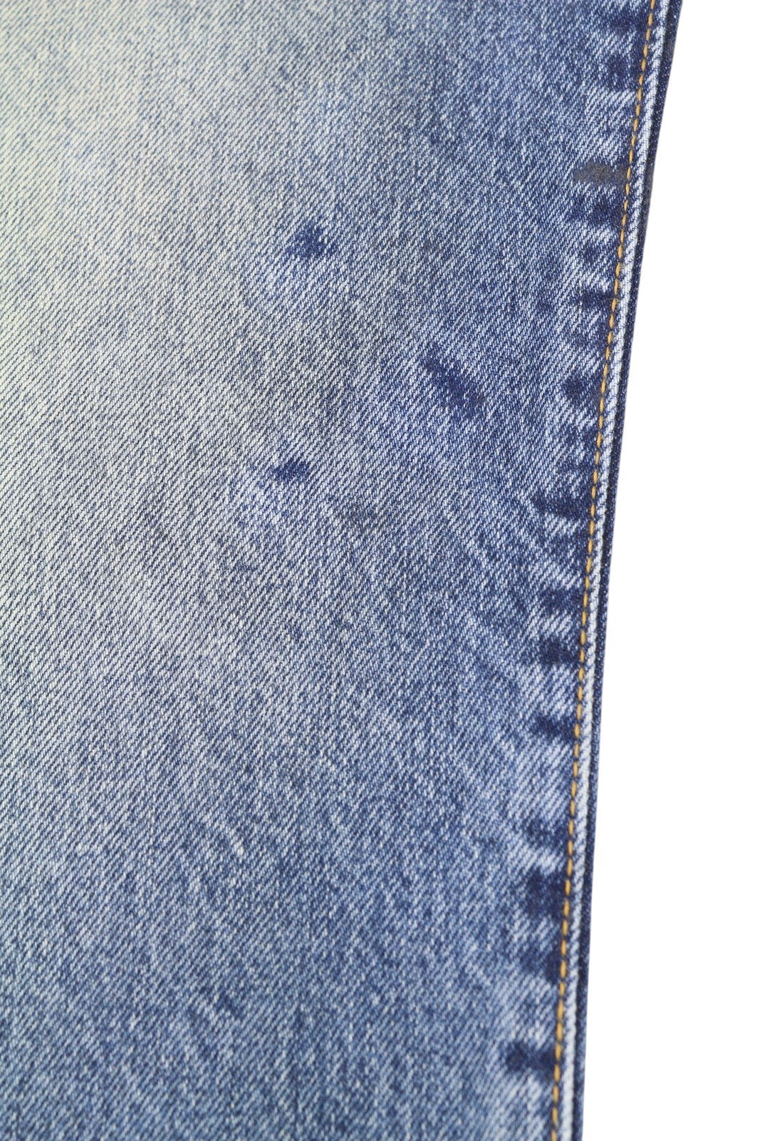 R13 Boyfriend moteriški džinsai 27 Jasper Whiskers išblukęs trumpintas užtrauktukas mėlynas džinsinis PF25 