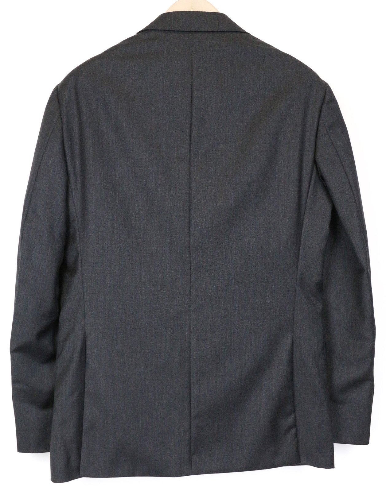 „SUITSUPPLY Napoli“ vyriškas švarkas, pilkas, vilnonis, UK38R, su pamušalu ir elegantišku kirpimu. 