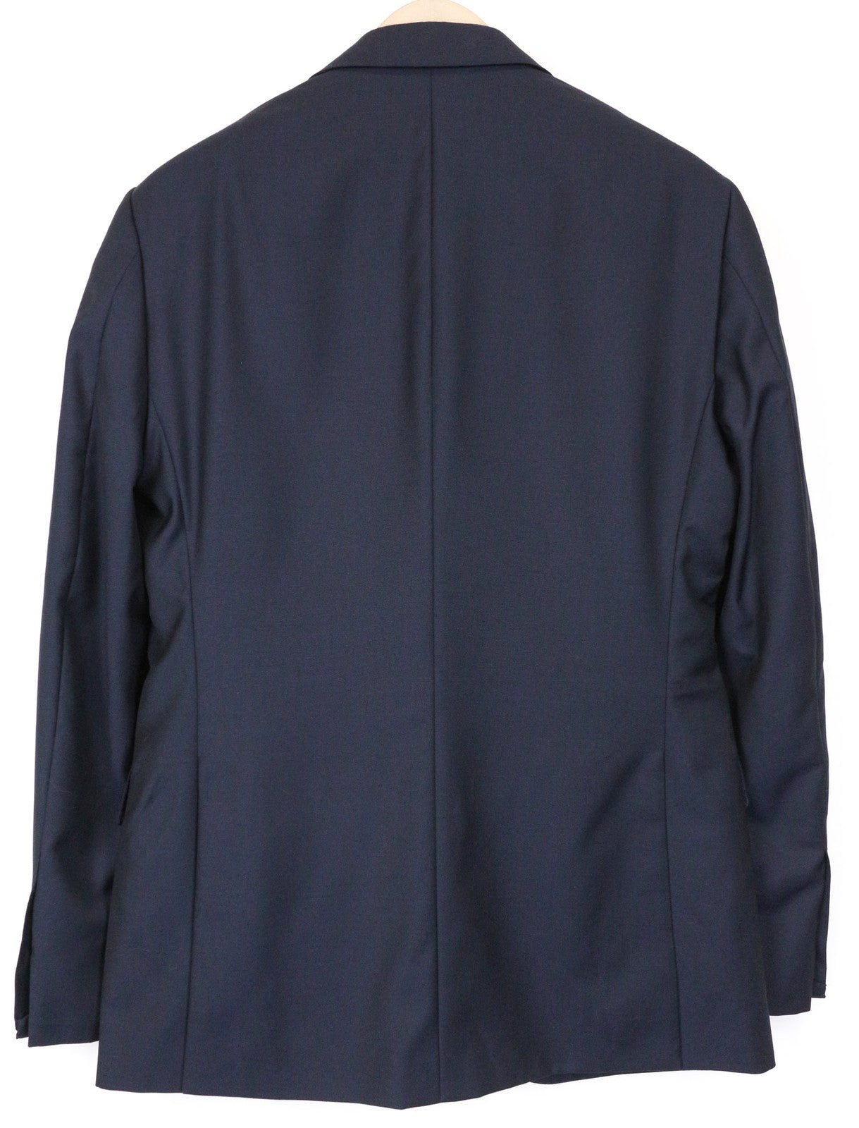 „SUITSUPPLY Napoli“ vyriškas švarkas, UK38R, tamsiai mėlynas, vilnonis „Super 110's Classic“ 