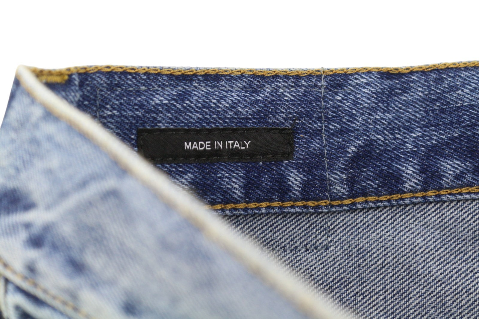 R13 Boyfriend moteriški džinsai 26 Jasper ūsai su išblukusiu trumpintu užtrauktuku mėlyni džinsai PF25 