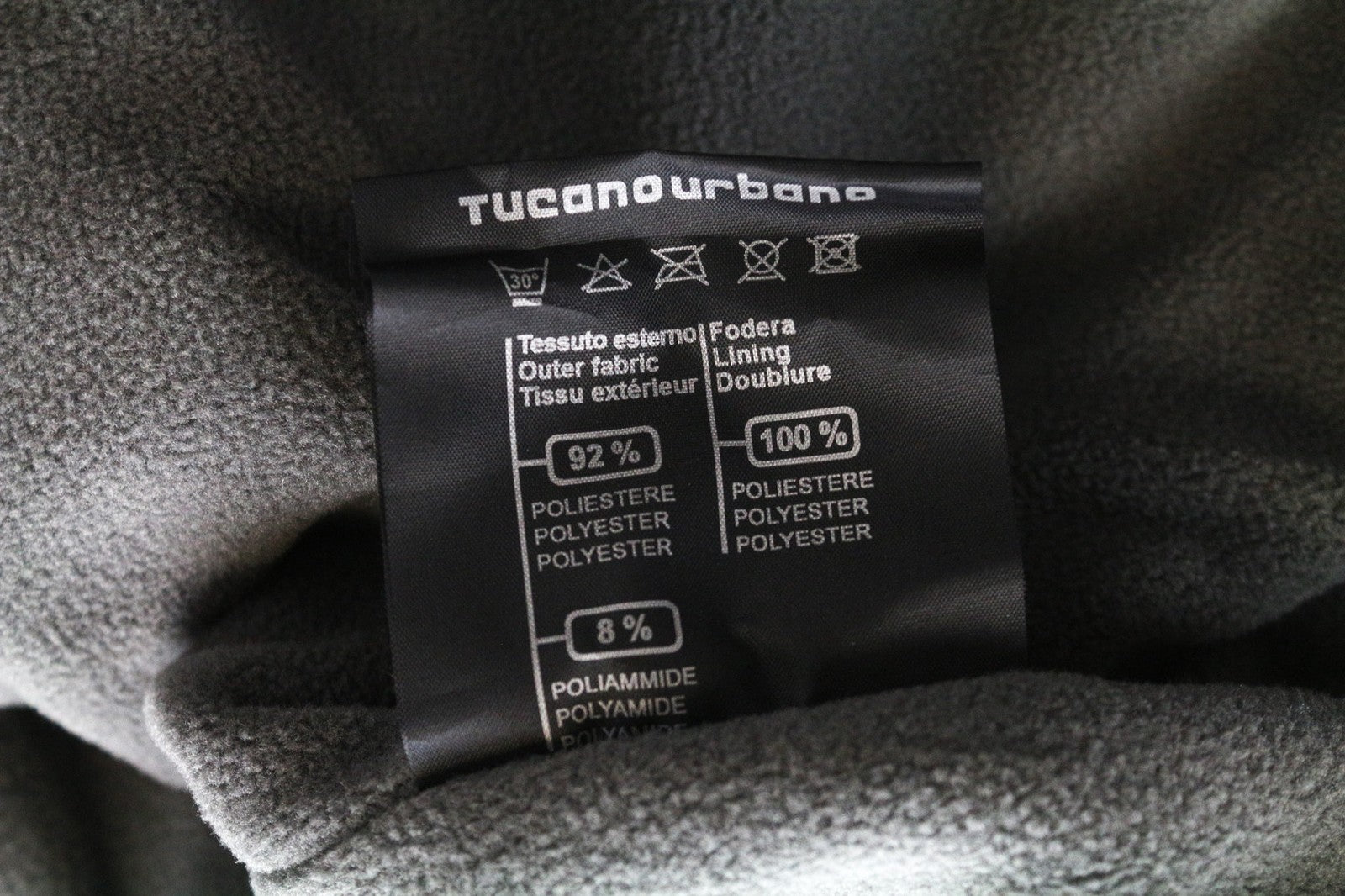 TUCANO URBANO WSP moteriška striukė su gobtuvu ir ruda IT38, ilga kirpimo 