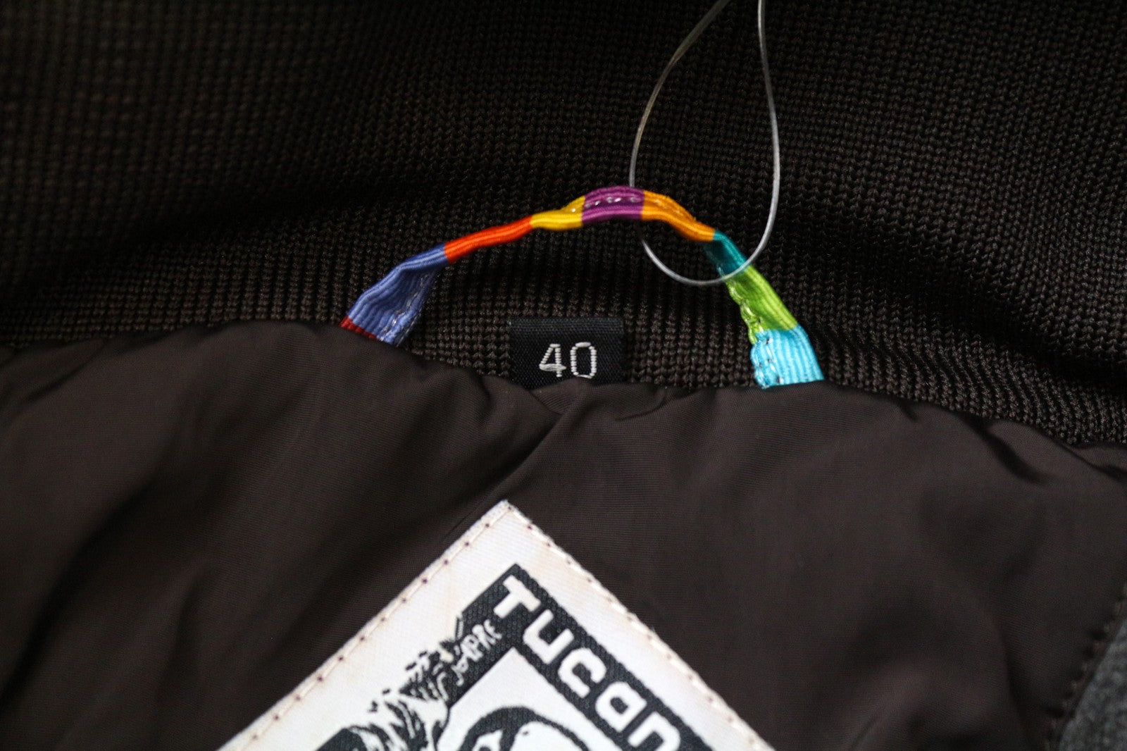 TUCANO URBANO WSP moteriška striukė su gobtuvu, ruda, IT40, kvėpuojanti, lietpaltis 