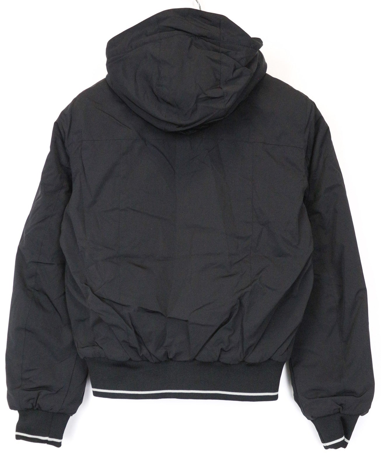 TUCANO URBANO WSP moteriška moteriška striukė IT40 juoda su gobtuvu ir vandeniui atspariu užtrauktuku 