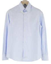 „SUITSUPPLY Traveller“ vyriški formalūs marškiniai, 35 cm, ploni, languoti, medvilniniai, su sagomis užsegami marškiniai 