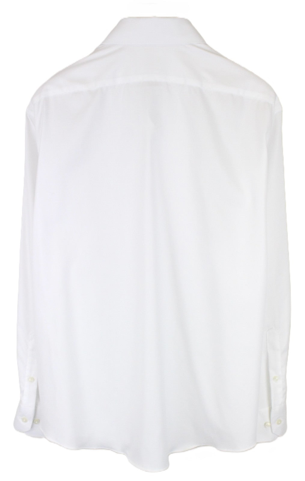 „SUITSUPPLY Traveller“ vyriški formalūs marškiniai, 48 m., balti, ploni, grynos medvilnės, su iškirpta apykakle 