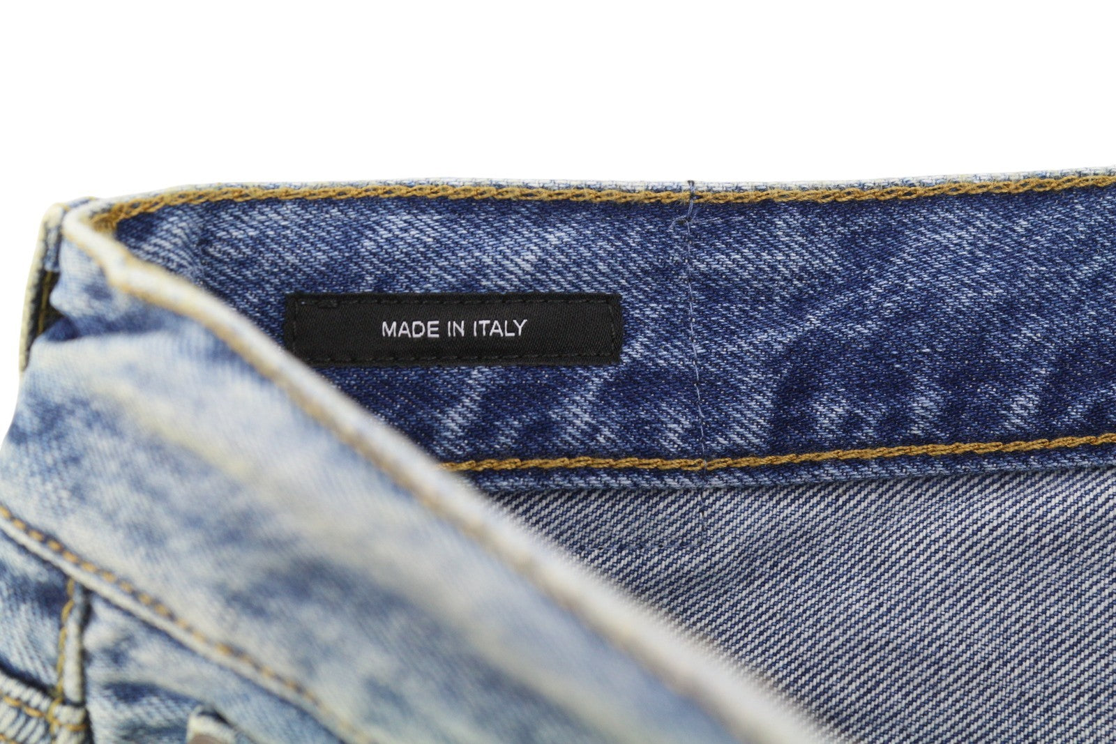 R13 Boyfriend Women Jeans 30 Jasper Straight Fit Whiskers Faded Blue Zip FW25