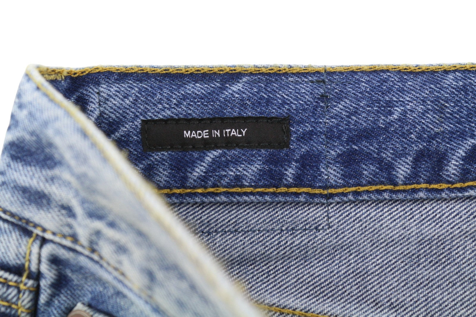 R13 Cuffed X-BF moteriški džinsai su rankogaliais, 30 Jasper tiesaus kirpimo, išblukintos mėlynos spalvos, su užtrauktuku, FW25 