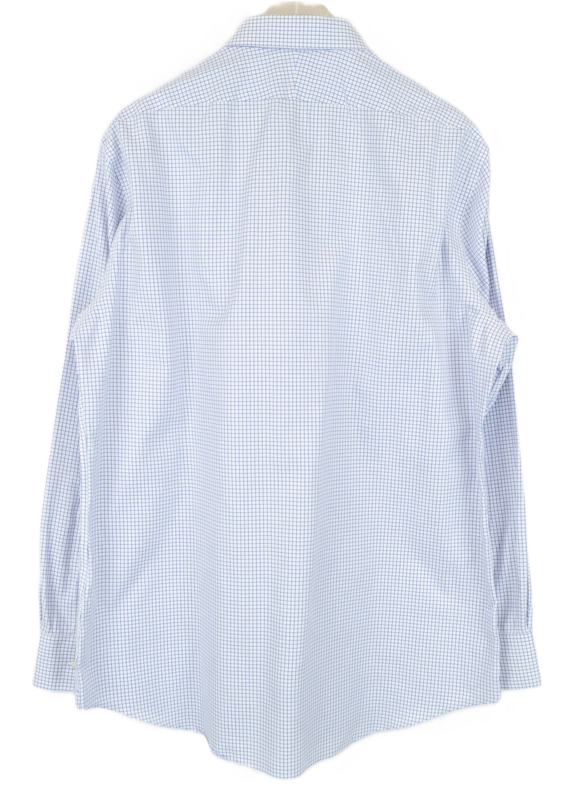 „SUITSUPPLY Traveller“ vyriški formalūs marškiniai ~L, ploni languoti, mėlyni medvilniniai ilgomis rankovėmis 