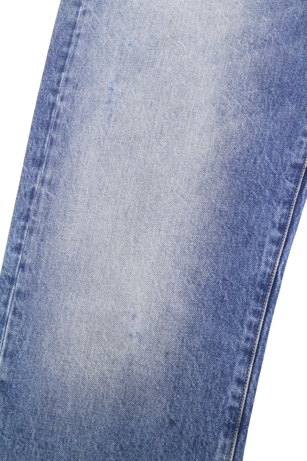 R13 Cuffed X-BF moteriški džinsai su rankogaliais 27 Jasper tiesaus kirpimo blukintos mėlynos spalvos džinsinis kelnės su užtrauktuku PF25 