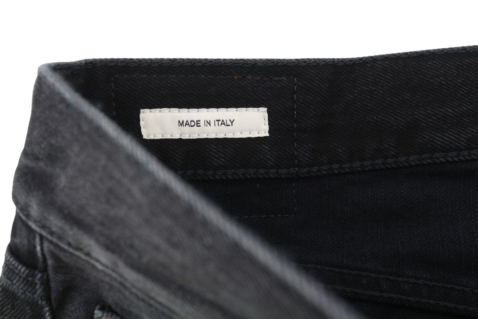 R13 Cuffed X-BF moteriški džinsai su rankogaliais, 30 Phantom Selvedge, juodi, riboto leidimo, išblukę, FW25 