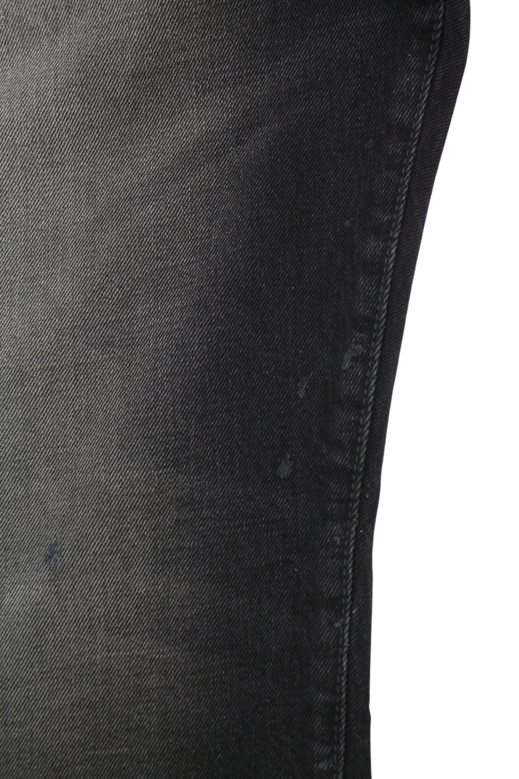 R13 Cuffed X-BF moteriški džinsai su rankogaliais, 30 Phantom Selvedge, juodi, riboto leidimo, išblukę, FW25 