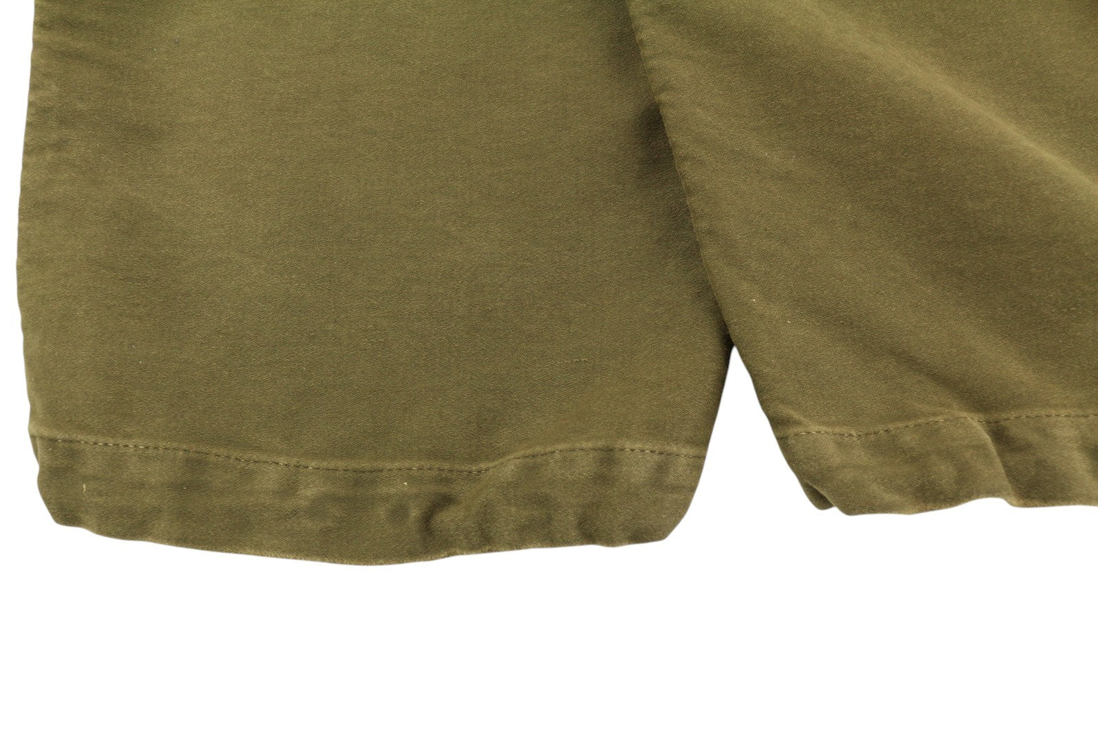 R13 moteriškos kelnės iki kulkšnių, 28, alyvuogių spalvos, dažyta moleskine, FW25, RRP1199 