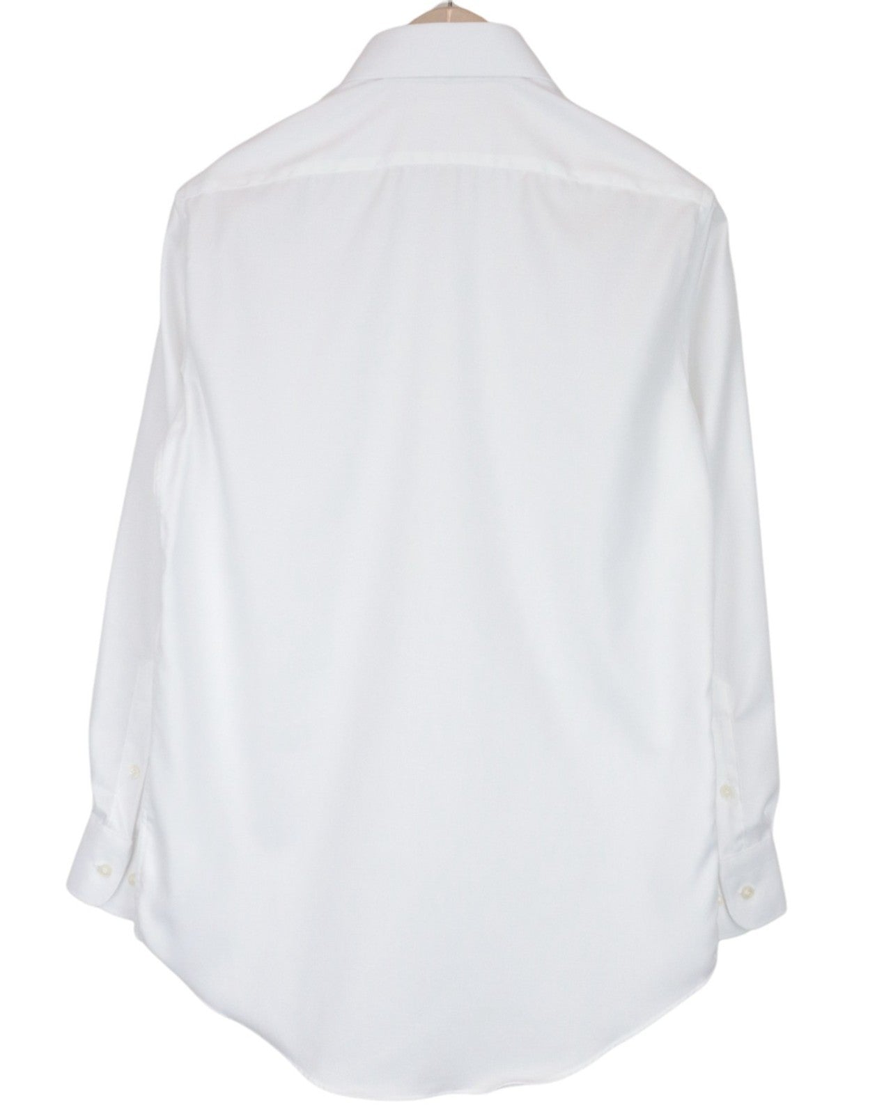 „SUITSUPPLY“ vyriški formalūs marškinėliai, 37 cm, ploni, balti, grynos medvilnės, klasikinio kirpimo 