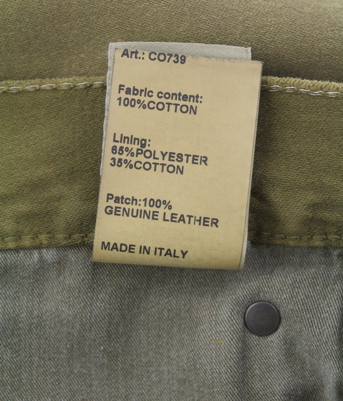 R13 Boyfriend moteriškos kelnės, 30 alyvuogių spalvos, dažytos moleskino spalvos, iki kulkšnių, išblukintos, FW25 