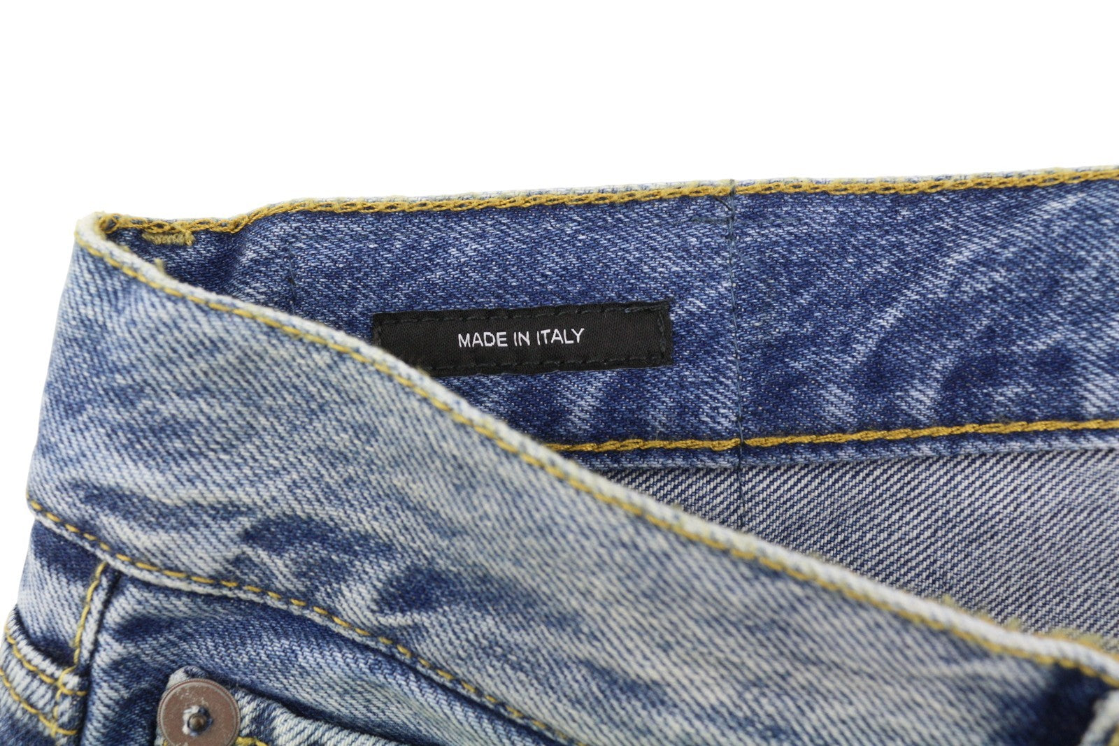 R13 Cuffed X-BF moteriški džinsai su rankogaliais, 31 Jasper tiesios kojos, ūsai, išblukusi mėlyna, užtrauktukas, FW25 