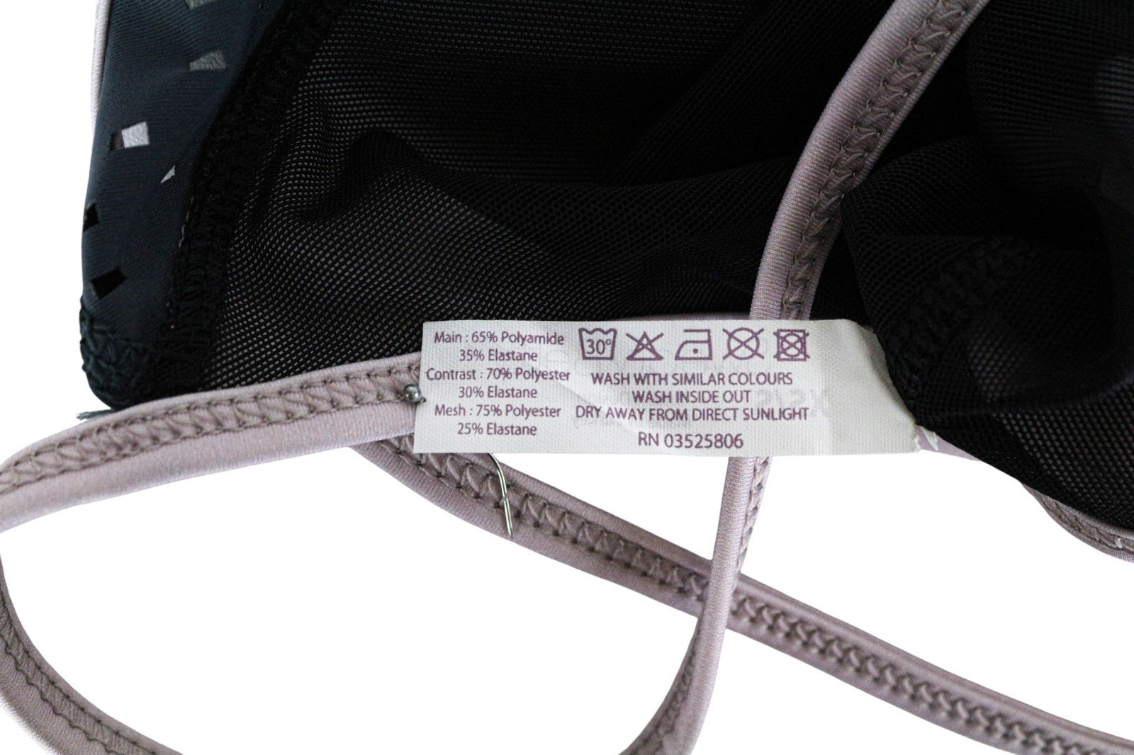 SWEATY BETTY Passe Women's Jumpsuit XS/S Grey Purple Stretch Dance Leotard