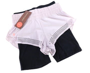 SWEATY BETTY Aerial moteriški šortai XS, violetiniai, tamprūs, lengvi, 2in1 šokių šortai 