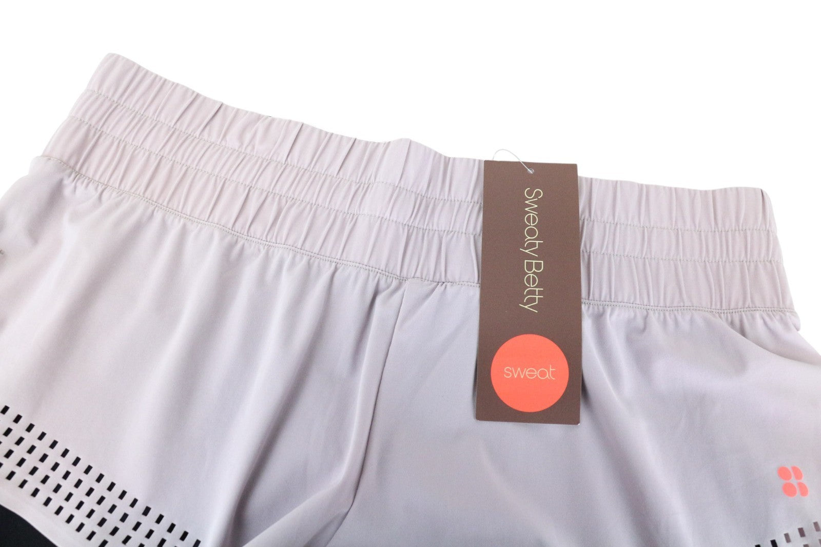 SWEATY BETTY Aerial moteriški šortai M violetiniai, tamprūs, šokių 2in1, lengvi 