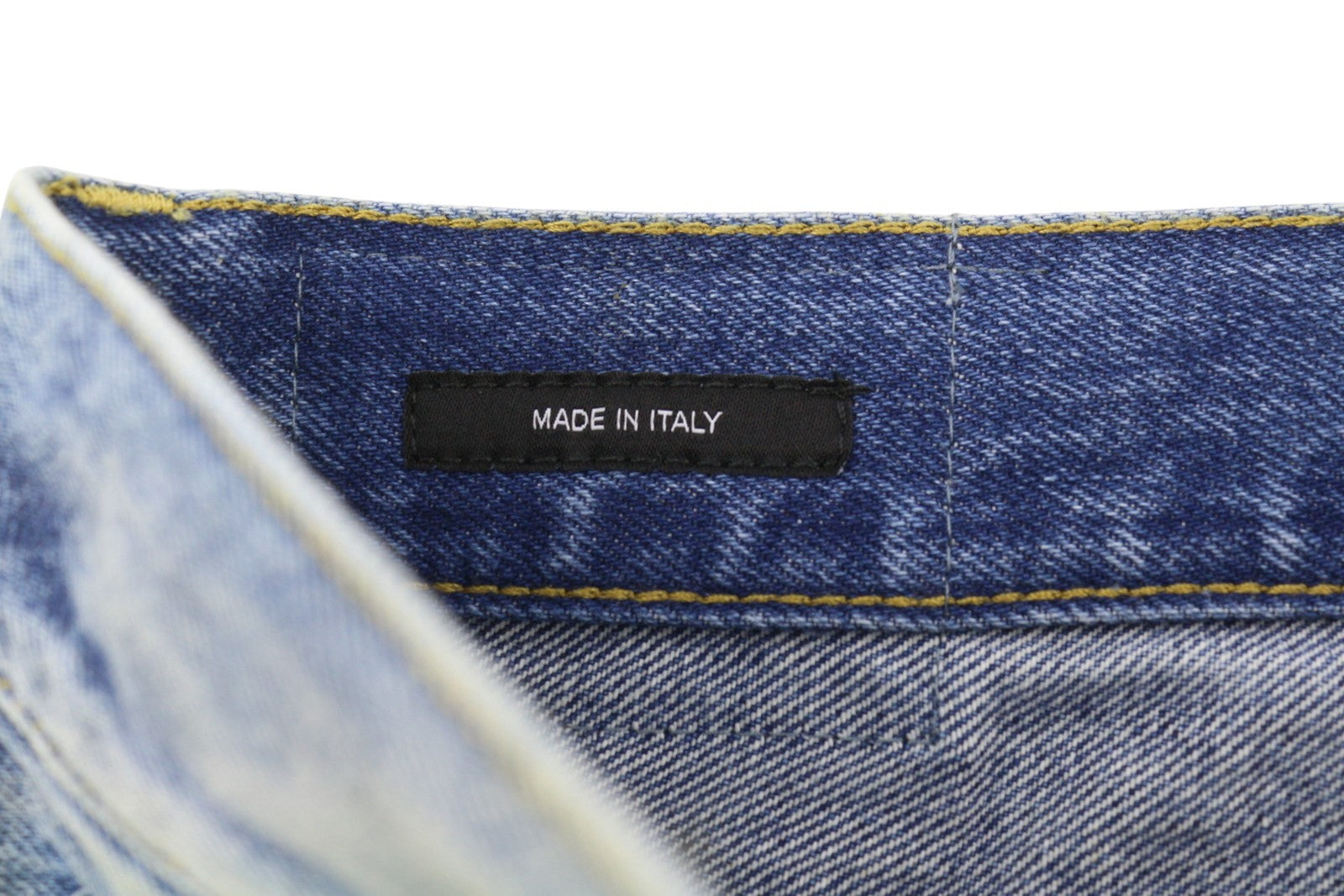 R13 Cuffed X-BF moteriški džinsai su rankogaliais 27 Jasper Straight Fit Ūsai Išblukusi mėlyna PF25 