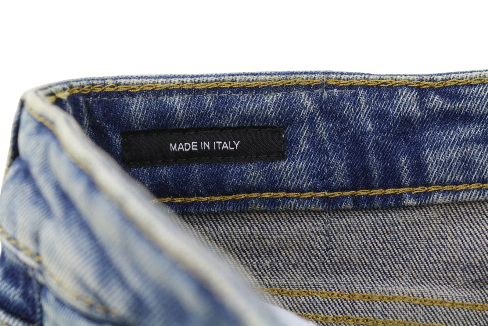 R13 berniukiški platėjantys moteriški džinsai 25 Kelly tamprūs, žemo liemens, ūsai, išblukusi mėlyna spalva PF25 