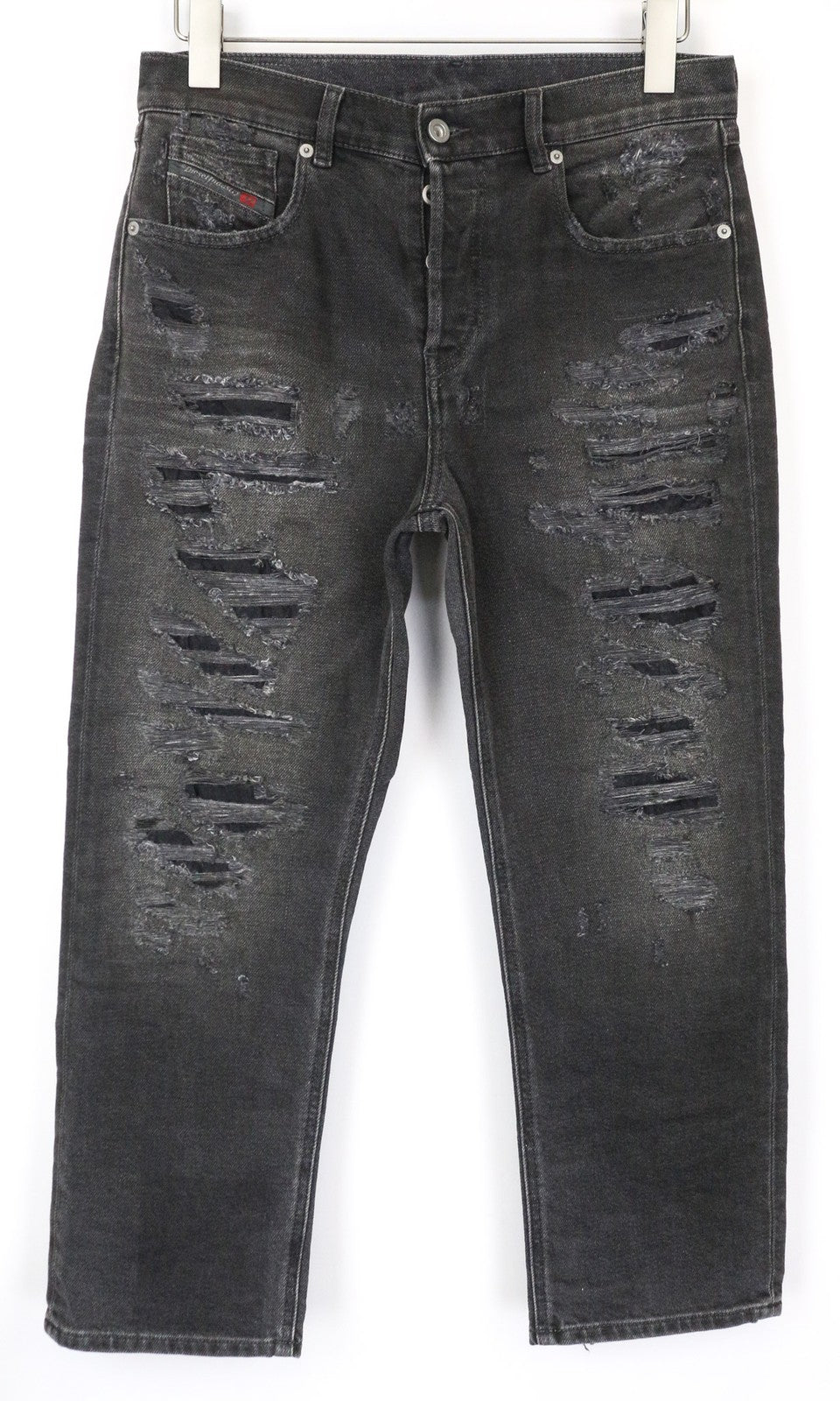 DIESEL Aryel 084XZ moteriški džinsai W29 L30 įprasto kirpimo, dirbtinės medvilnės mišinio audinys 