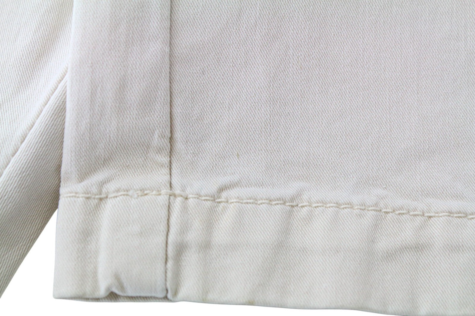 GAUDI JEANS vyriškos kelnės W28 smėlio spalvos medvilnės mišinio su skalbtomis sagomis 