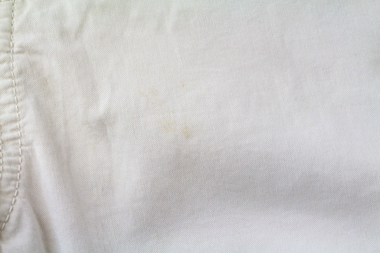 GAUDI JEANS vyriškos kelnės W28 smėlio spalvos medvilnės mišinio su skalbtomis sagomis 