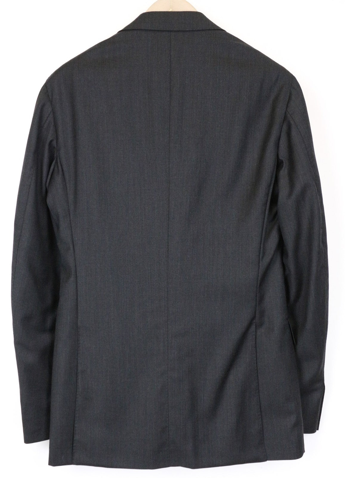 SUITSUPPLY vyriškas švarkas, UK34, tamsiai pilkas, grynos vilnos, vieneilis, klasikinis 