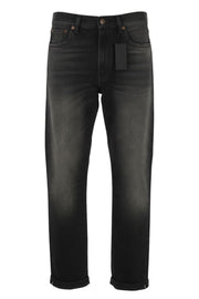 R13 Cuffed Boyfriend Men Jeans 30 Phantom Selvedge Black Limited Edition FW25