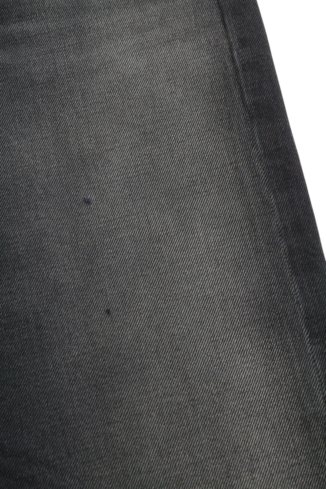 R13 Cuffed Boyfriend Men Jeans 30 Phantom Selvedge Black Limited Edition FW25