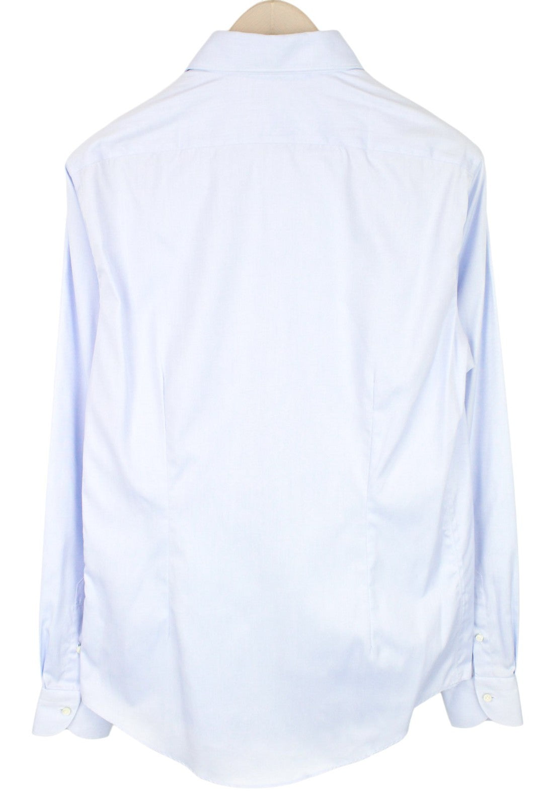 SUITSUPPLY Men's Formal Shirt 41L/16L Blue Cutaway Extra Slim Pure Cotton Formal