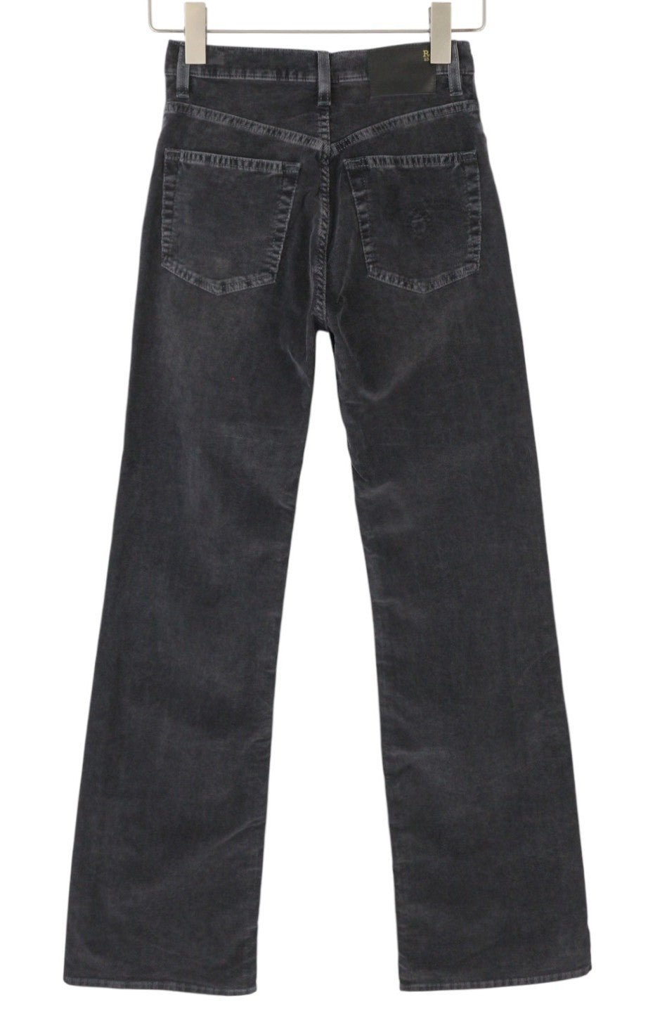 R13 Jane moteriškos kelnės 24 Obsidian tamprios virvelės su užtrauktuku ant ilgų kojų FW25 RRP699 