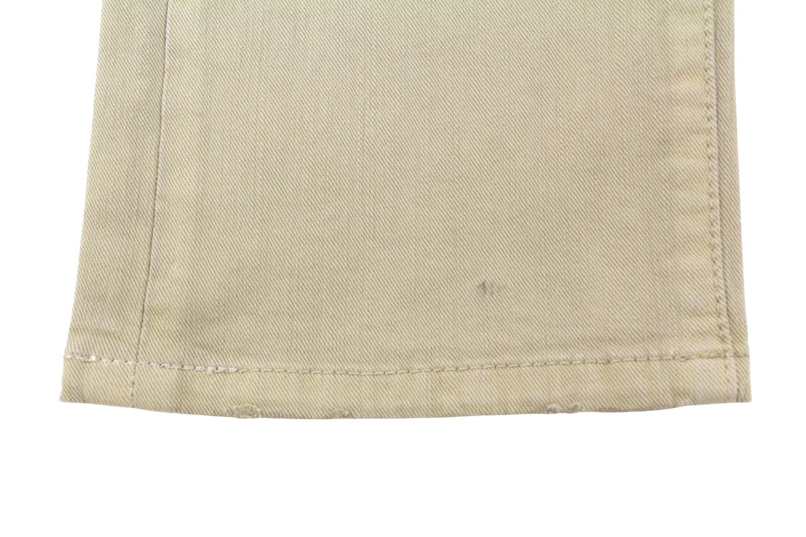 R13 Boy Straight Women Jeans 24 Pebble Stretch Faded Cropped Ankle Length Zip