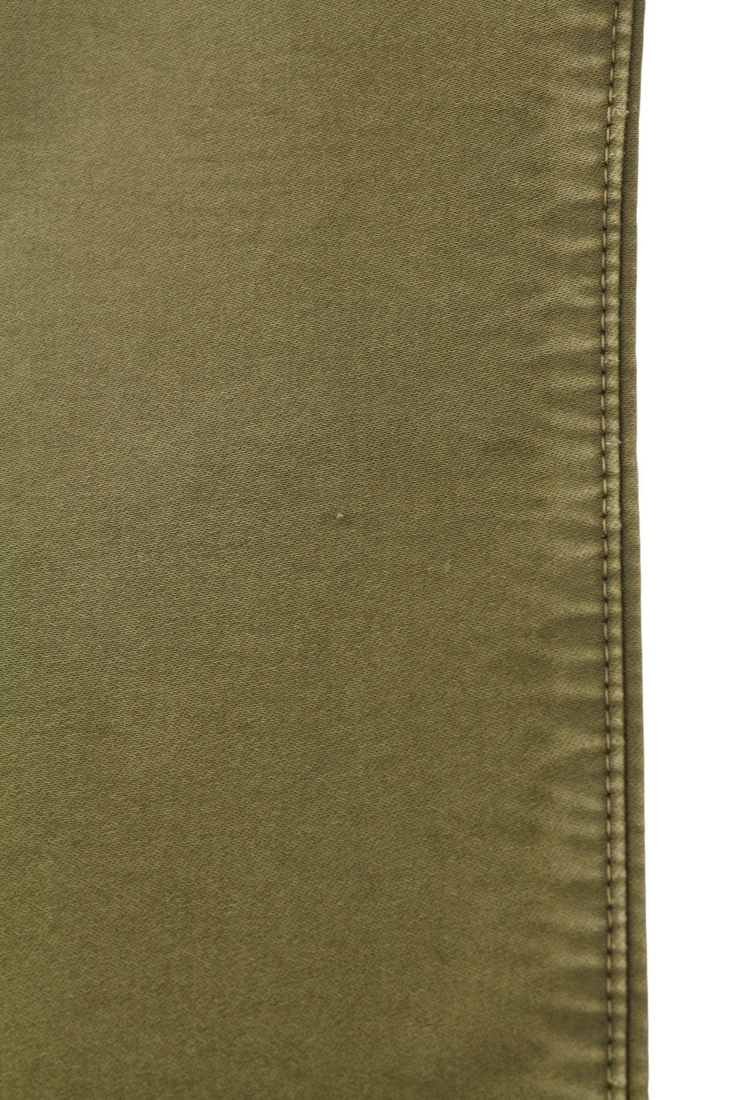 R13 Boyfriend moteriškos kelnės 27 alyvuogių spalvos dažyta moleskine su išblukusiu užtrauktuku iki kulkšnies FW25 