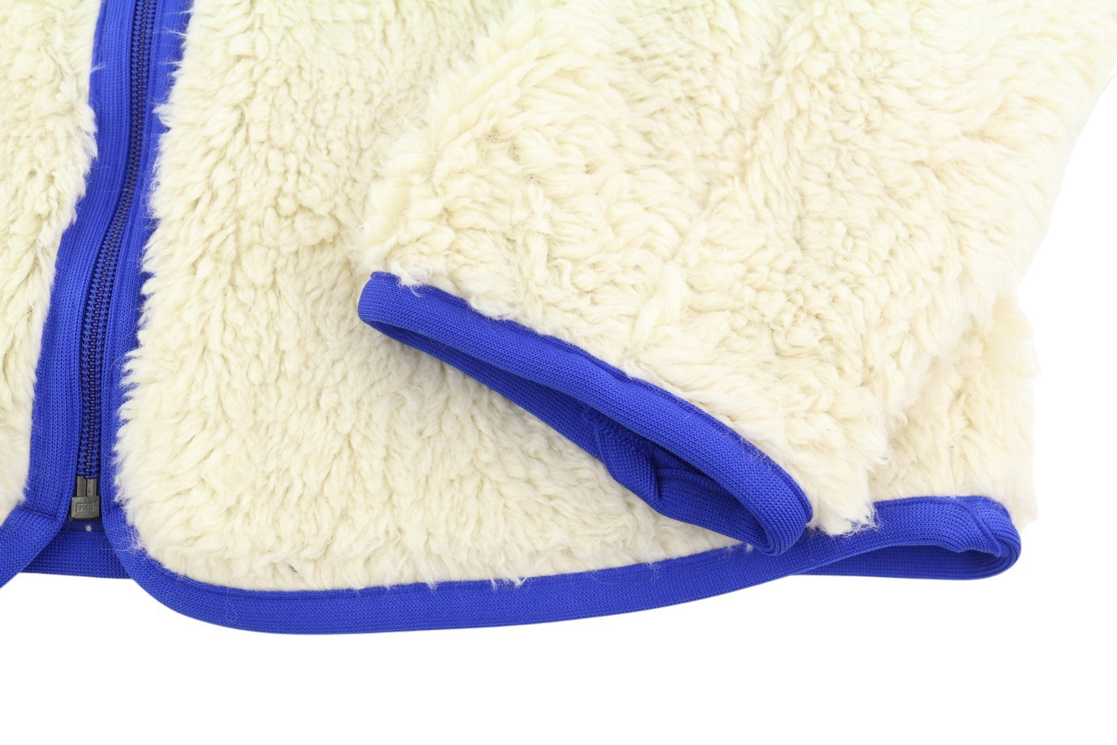 AMBUSH nauja vilnonė vyriška striukė M, dramblio kaulo spalvos, pūkuotas, dirbtinio kailio, užtrauktukas, lengva, RRP710 