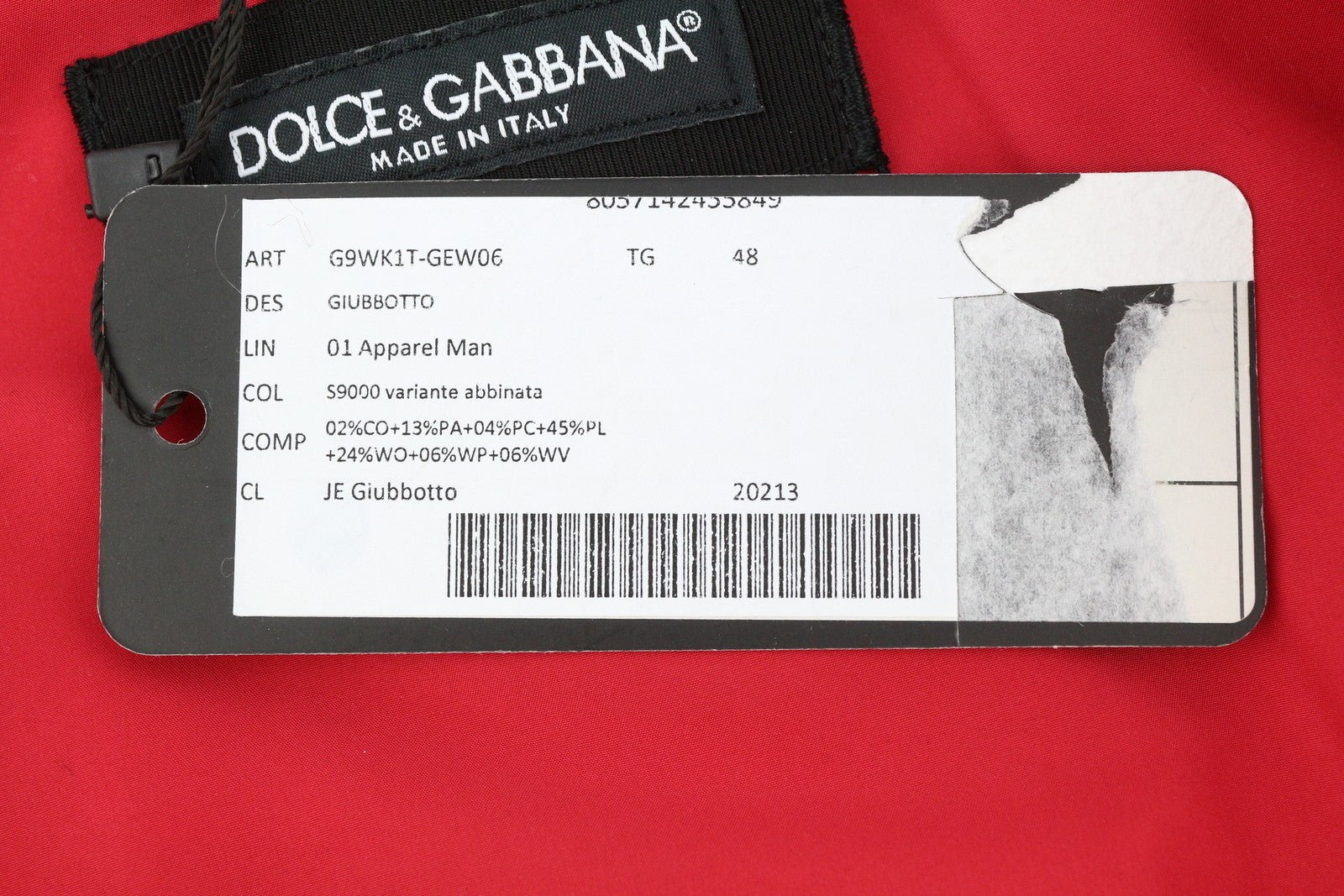 DOLCE & GABBANA Men Waistcoat 48 Grey Patches Wool Alpaca Blend Padded RRP2499