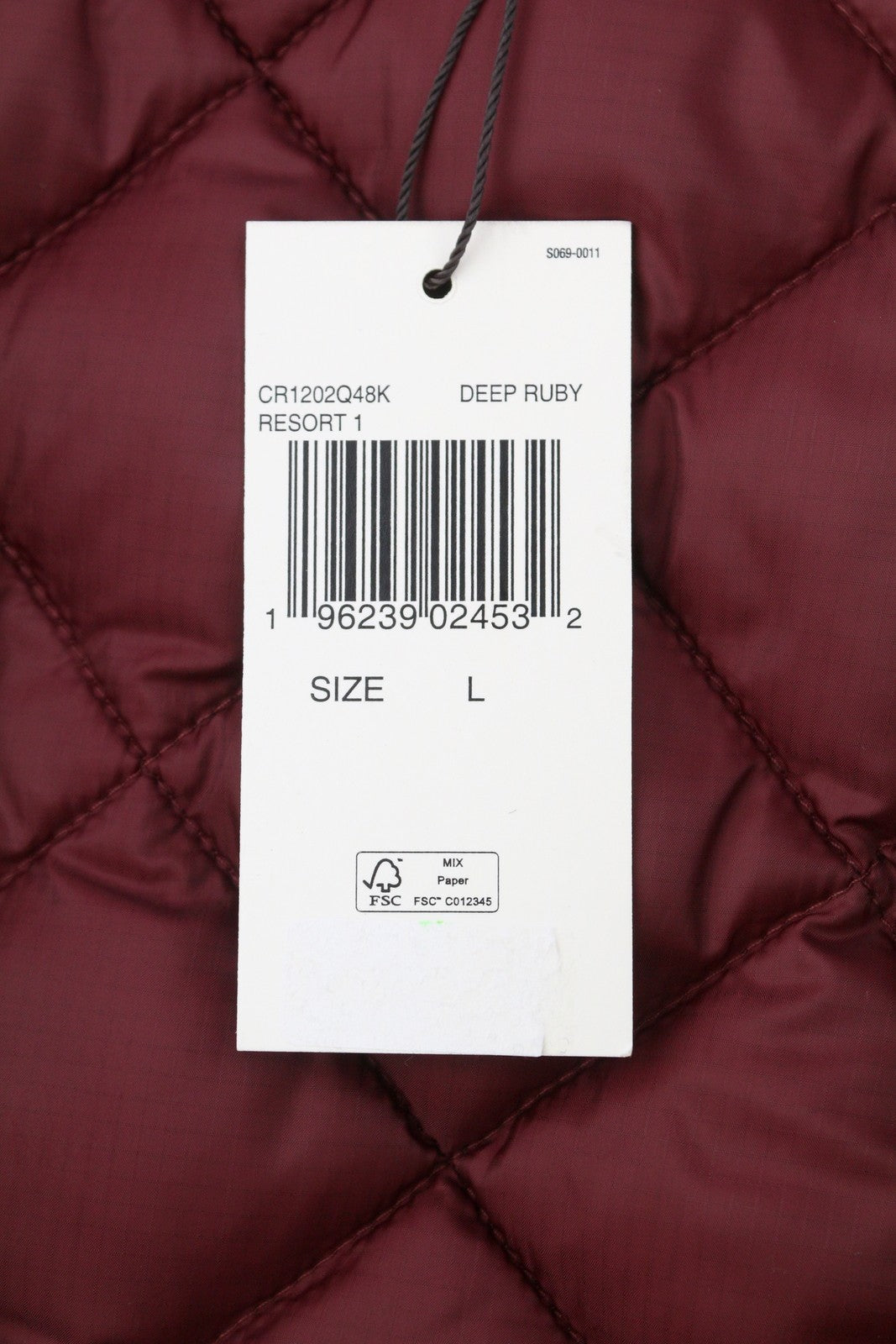 MICHAEL KORS vyriška liemenė L, bordo spalvos, dygsniuota, izoliuota, su užtrauktuku, RRP199 