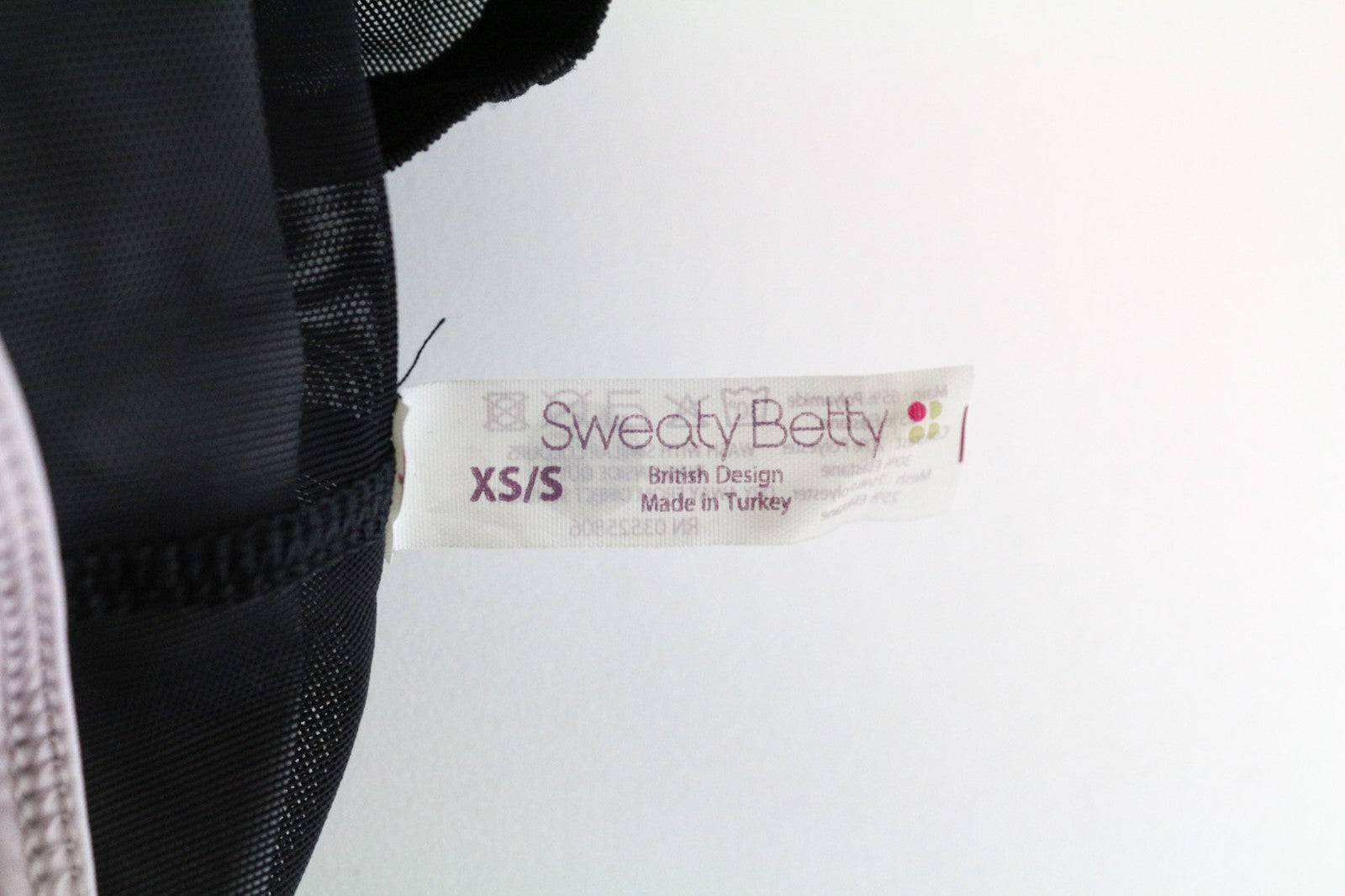 SWEATY BETTY Passe moteriškas šokių triko XS/S pilkai violetinis tamprus kombinezonas 