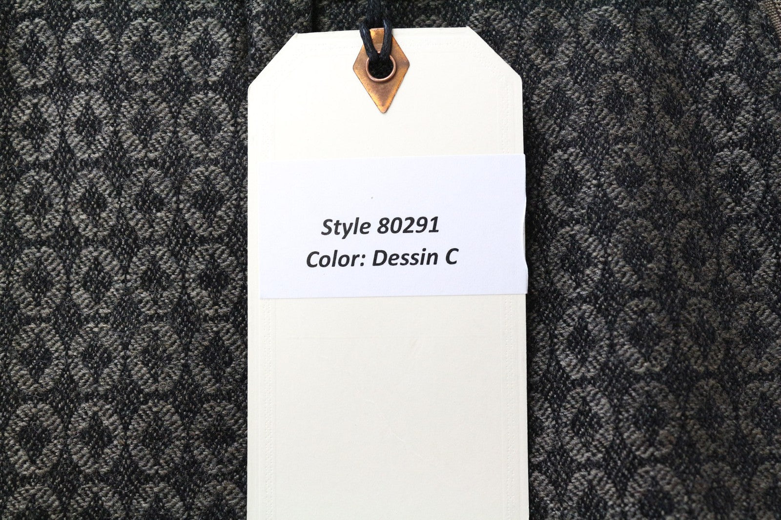 SCOTCH &amp; SODA Atelier vyriškos klostuotos kelnės 50 pilkai rudos, klasikinio rašto, kirpimas 