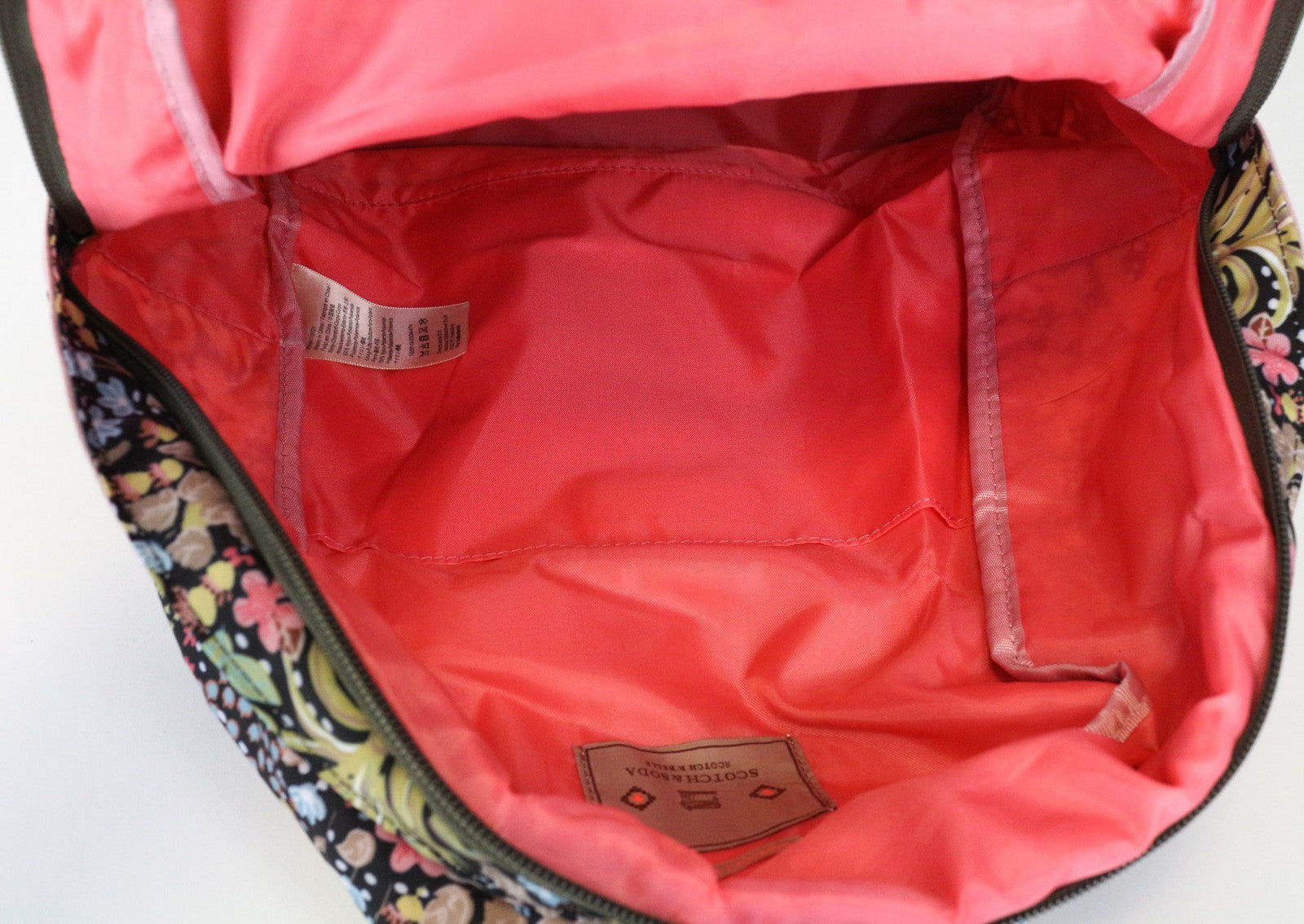 MAISON SCOTCH moteriška kuprinė OS įvairiaspalvė raštuota laisvalaikio mokyklinė rankinė 