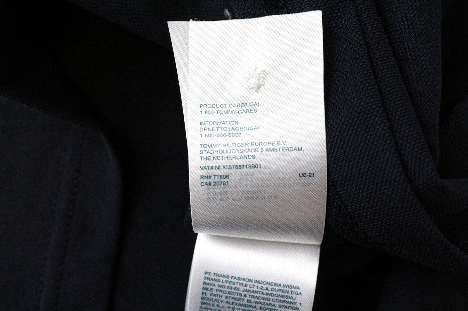 TOMMY HILFIGER DENIM Men's T-Shirt S Blue Casual Short Sleeve Cotton Top