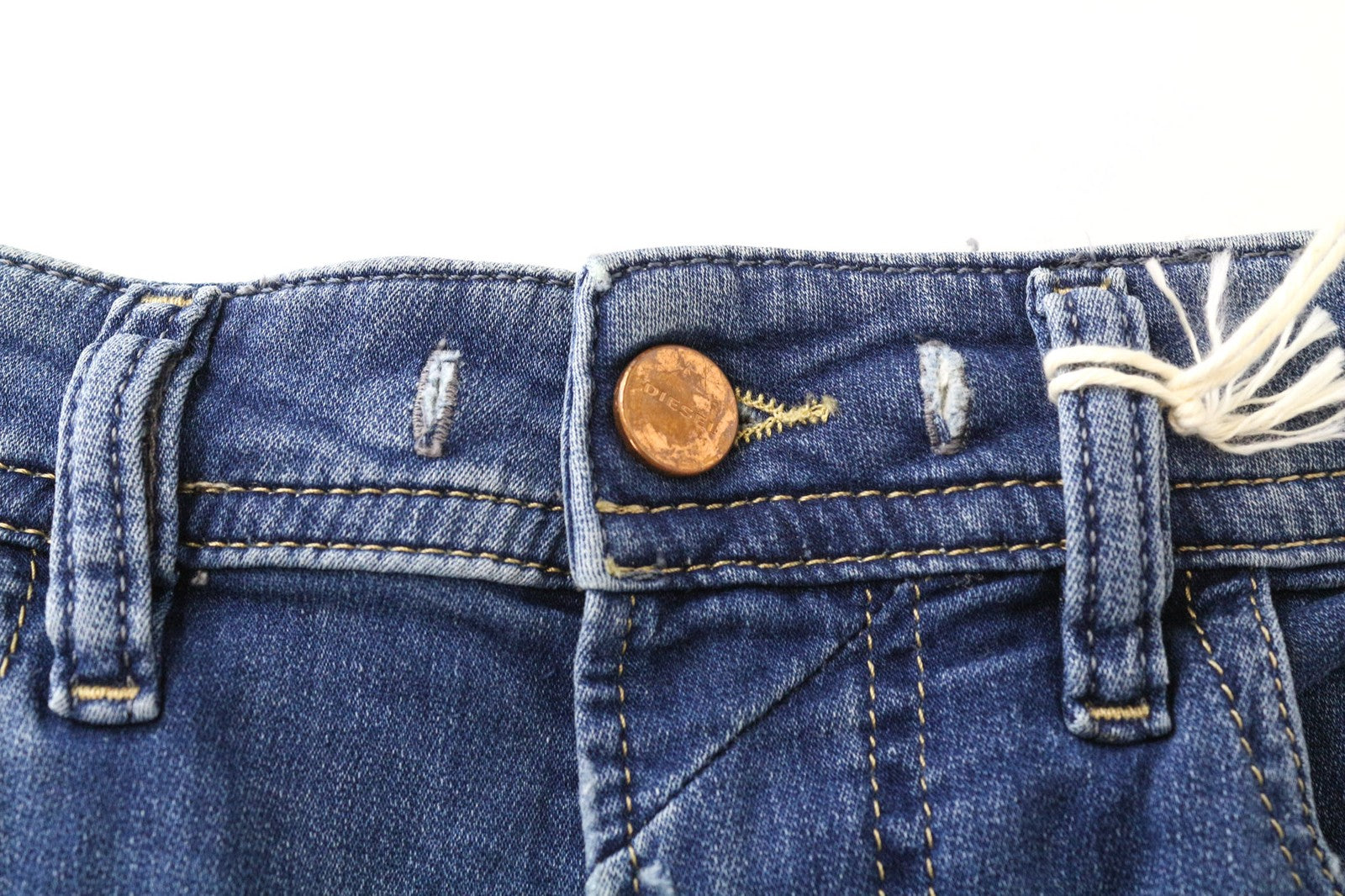 DIESEL Thommer CB-NE 0699Y Men's Jeans W28 Blue Slim Jogg Sweat Stretch Denim