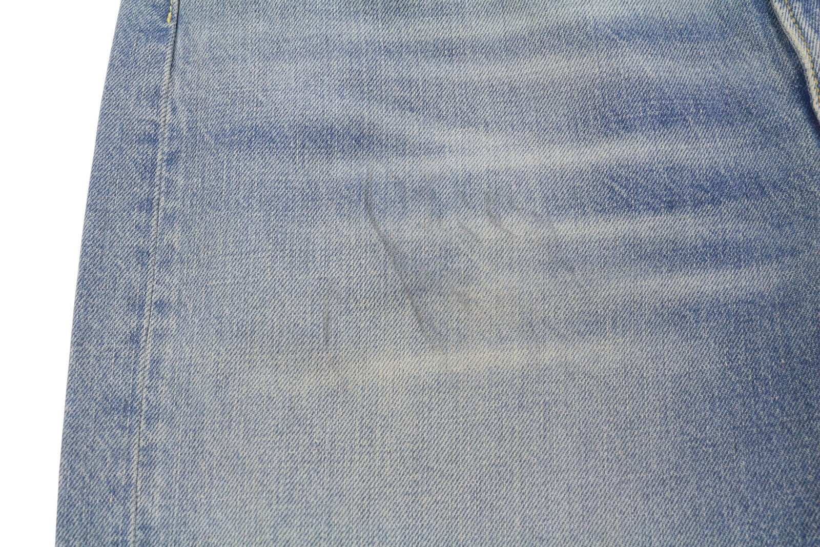 R13 X-BF moteriški džinsai 26 Merrin mėlyni ūsai su išblukusiais trumpais užtrauktuku PF25 RRP795 