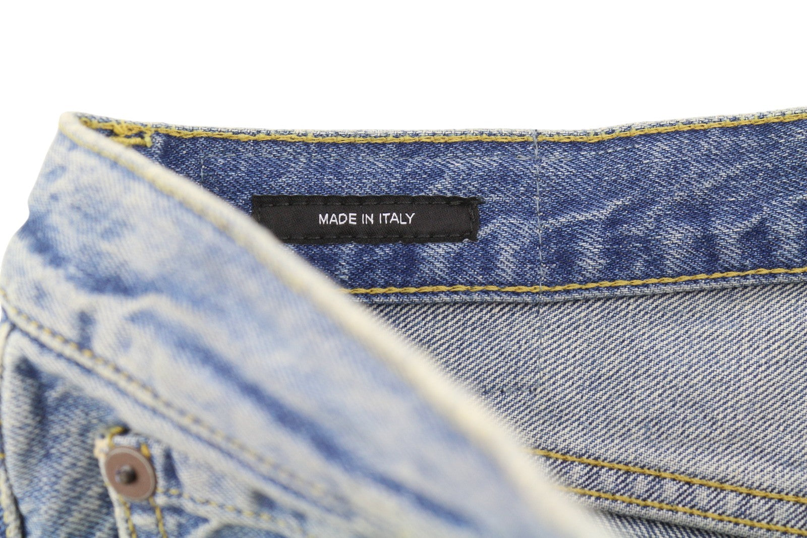 R13 D'Arcy laisvi vyriški džinsai, 33 dydis, mėlyni ūsai, išblukę, nešvarūs, su užtrauktuku, 25 dydžio. 