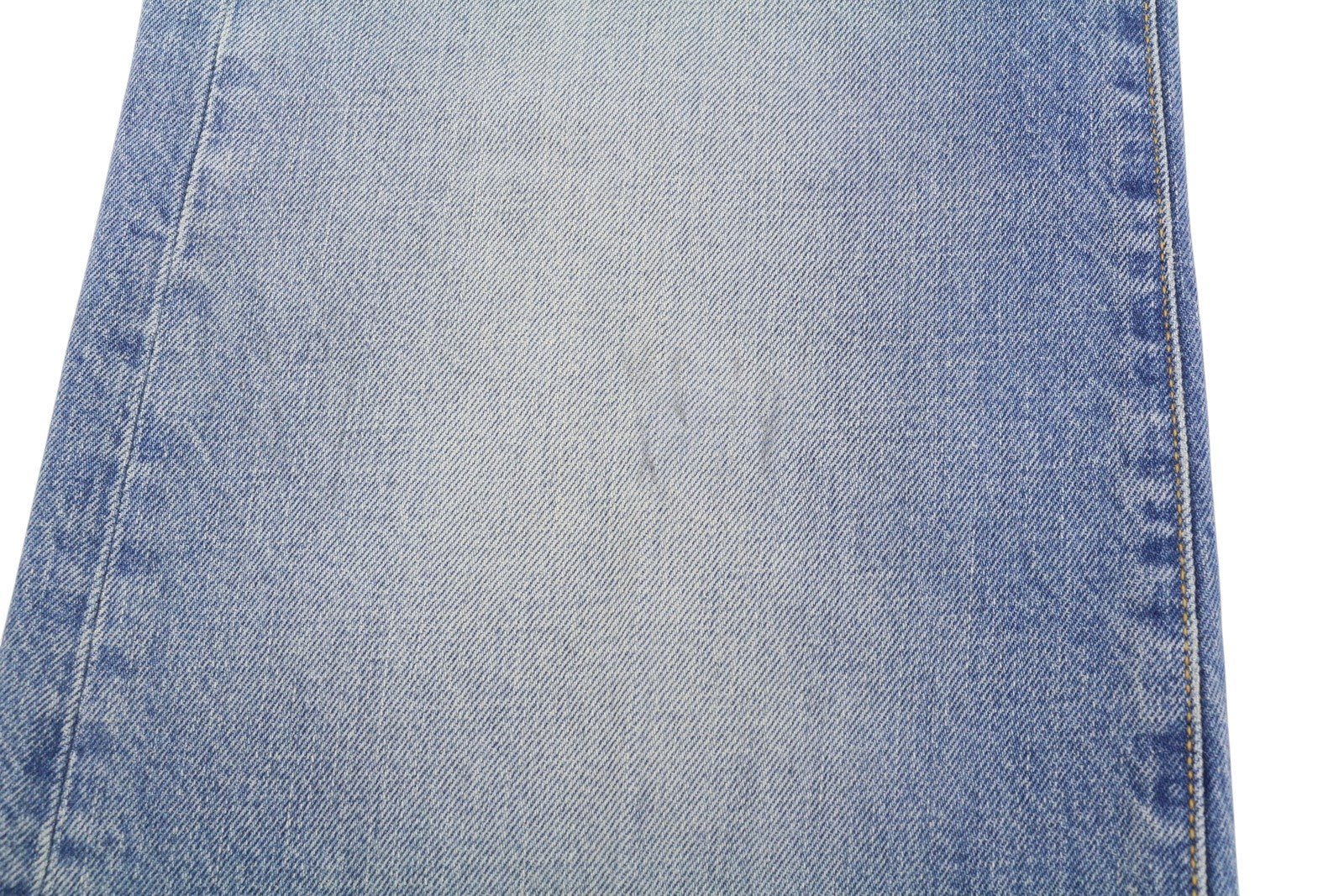 R13 Charlotte moteriški džinsai 26 Merrin mėlyni blukinti platėjantys aukštu juosmeniu PF25 RRP795 