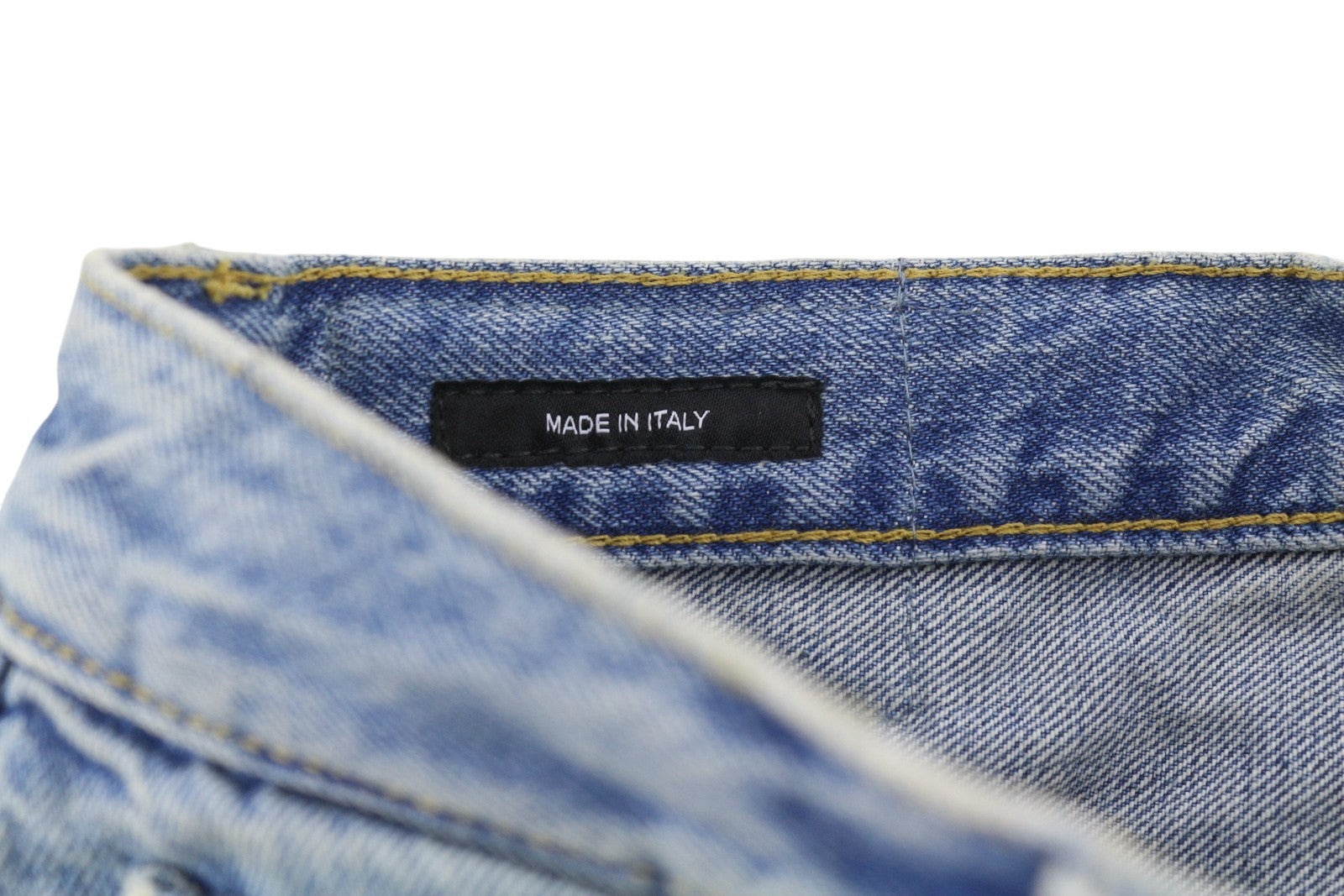 R13 Charlotte moteriški džinsai 26 Merrin mėlyni blukinti platėjantys aukštu juosmeniu PF25 RRP795 