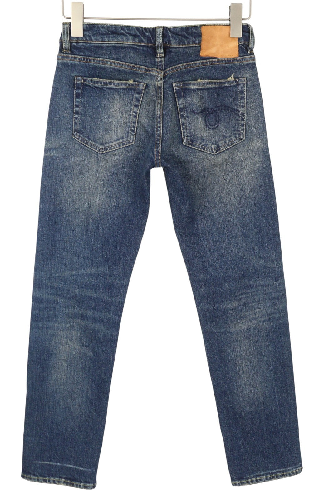 R13 berniukiški tiesūs džinsai su rankogaliais 24 Adelaide Stretch Selvedge Limited PF25 