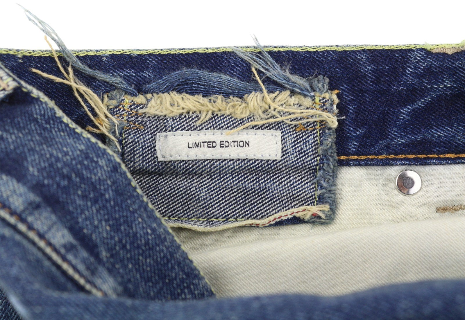 R13 Cuffed X-BF moteriški džinsai su rankogaliais, 27, Adelaide Selvedge mėlyni, riboto leidimo, RRP950 