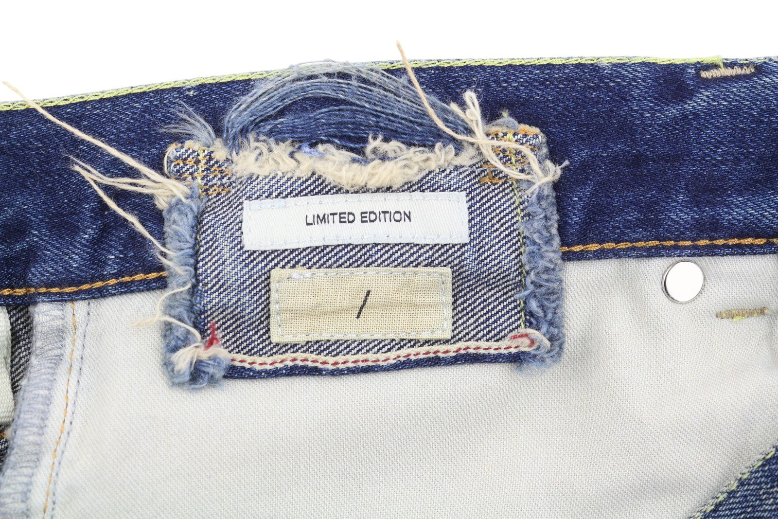 R13 Cuffed X-BF moteriški džinsai su rankogaliais, 26 Adelaide Selvedge mėlyni, riboto leidimo, RRP950 