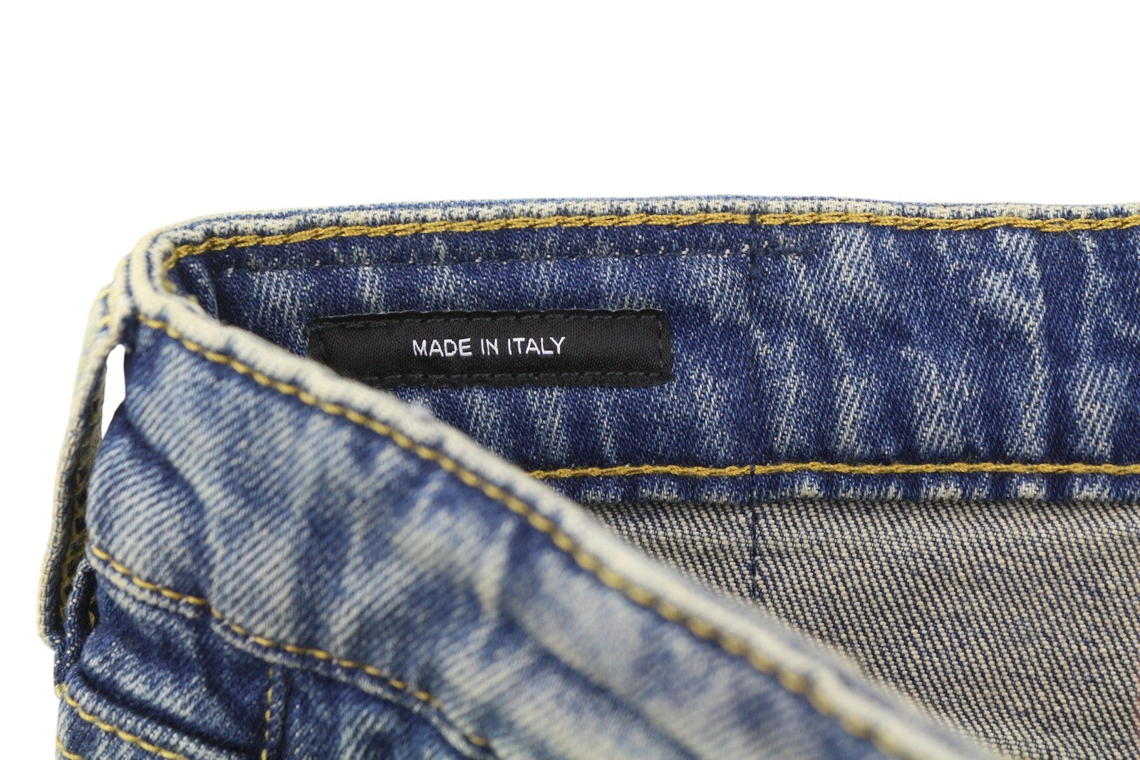 R13 berniukiški platėjantys moteriški džinsai 26 Kelly tamprūs platėjantys džinsai su išblukusiais ūsais mėlyni RRP645 